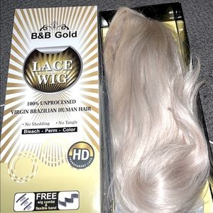 SOLD BLONDE HUMAN HAIR WIG